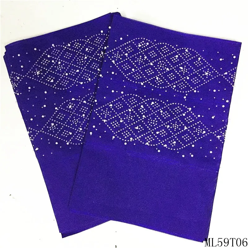 Beautifical ebi Нигерия головной убор 2 в 1 aso oke Стразы красный головной убор ML59T06