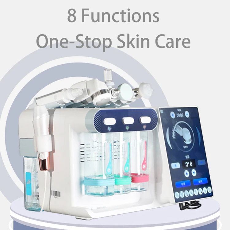 New Portable Aqua Peel Hydra Solution Facial Small Bubble H2O2 Cleaning Facial Machine Skin Scrubber Microdermabrasion Machine