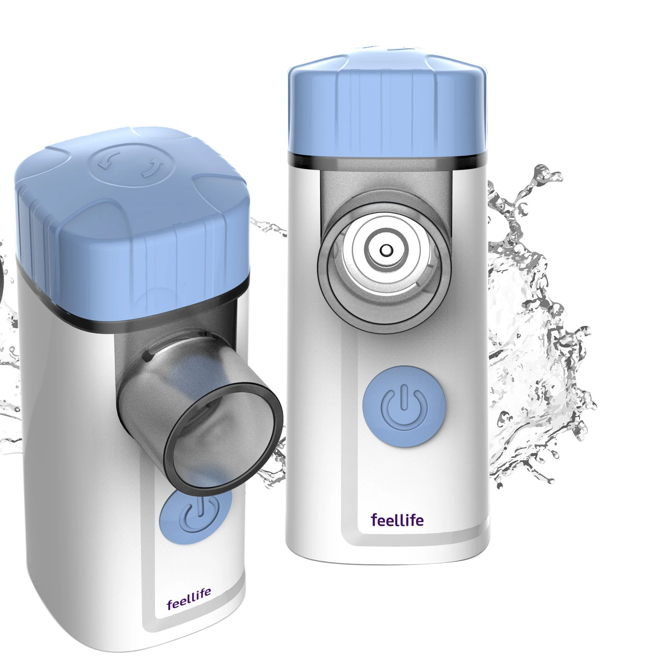 Home health care inhalator medicine like salbutamol budesnide Inhaler Feellife mesh nebulizer mask machine