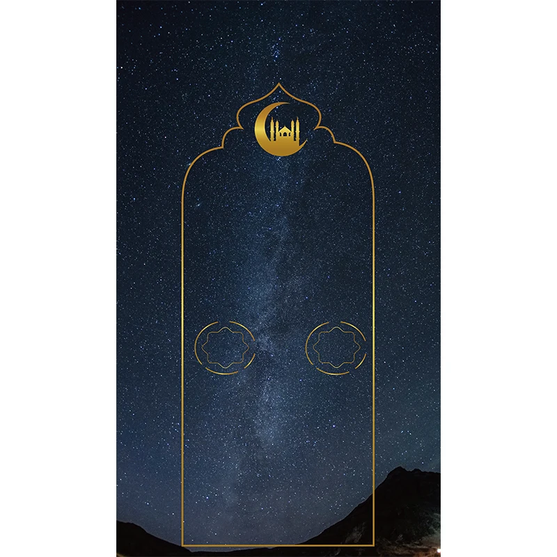 Multifunctional Islamic element Prayer Mat Sajadah Gift Muslim children prayer Mat Smart Interactive Electronic kids Prayer Mat