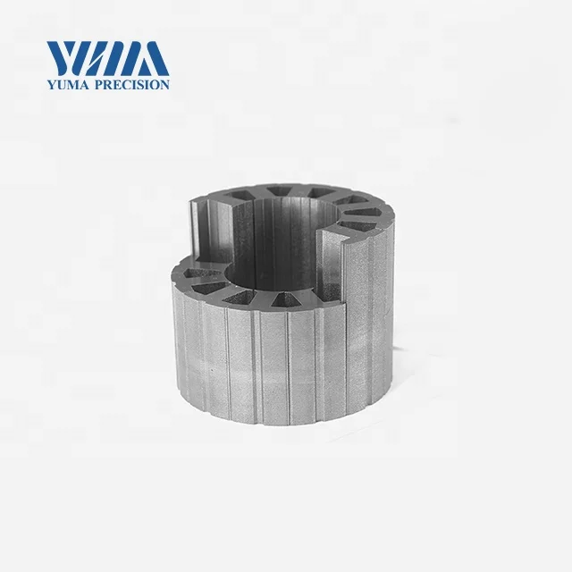 OD77mm Professional custom and product High precision motor rotor and stator laminated iron core for Machine tool motor