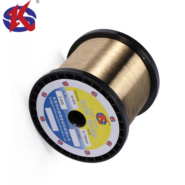 EDM Brass Wires 0.25mm Electrode Wire For EDM Wire Cut Machine