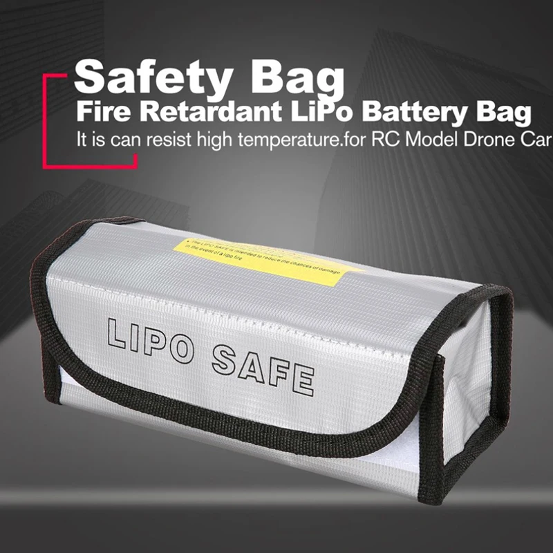 Огнеупорная взрывобезопасная сумка Lipo Battery Safety Bag для RC