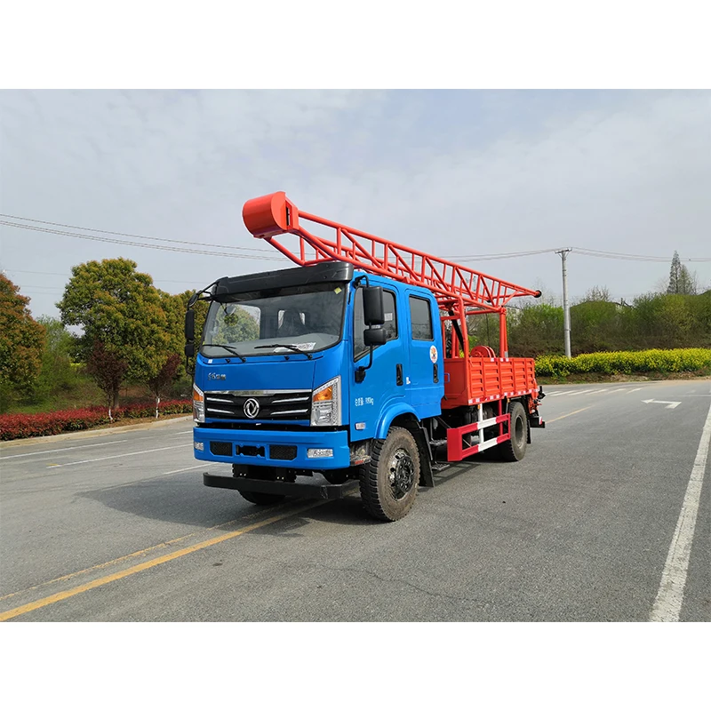 DPP 100 diesel engine truck-mounted earth exploration drilling machine /core rig/drilling rig for soil investigation
