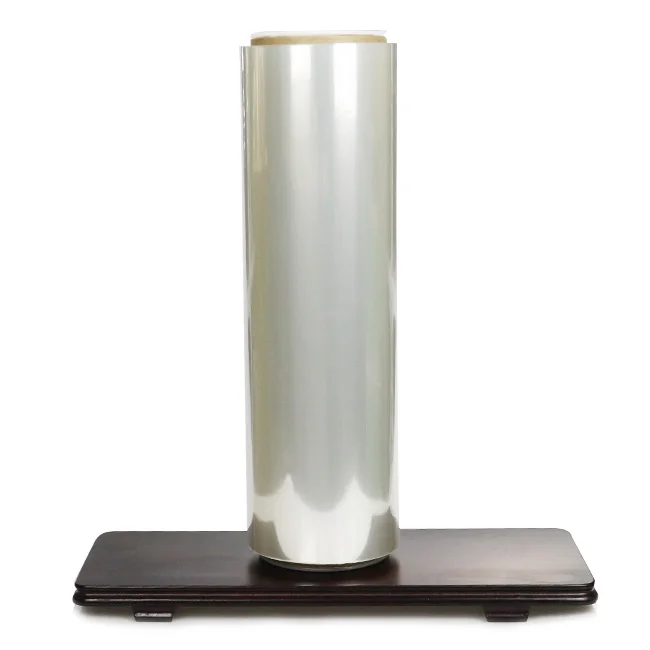 Transparent Stretch PLA Rolls Biodegradable Stretch Film Plastic Shrink Wrap