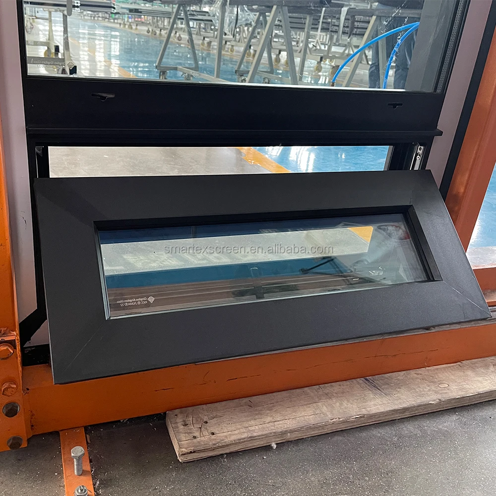 Современные наружные алюминиевые двери и окна с двойным остеклением подвесное стекло фиксированный алюминиевый тент наружное окно для продажи