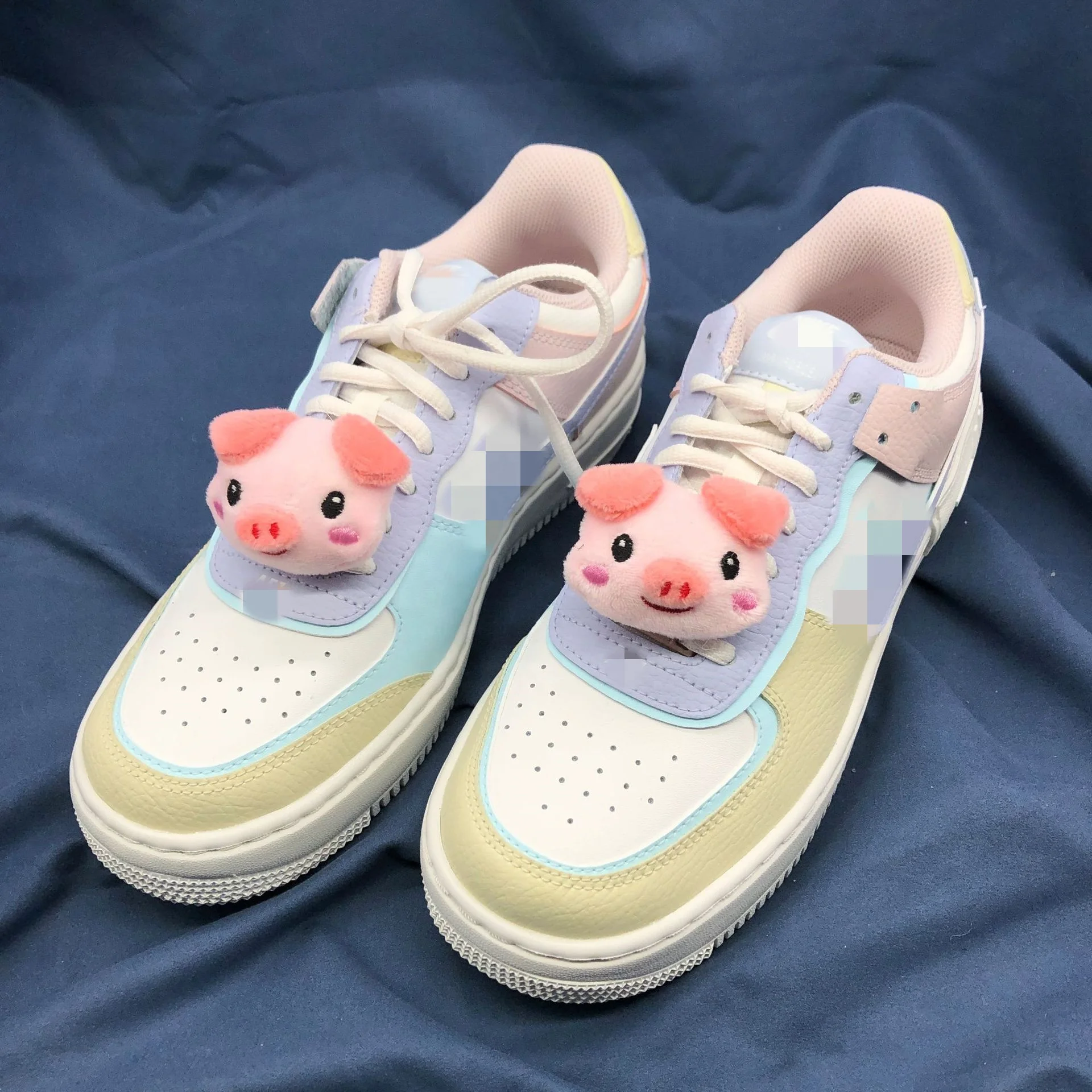 Olian Plush eyes 3D Action figure diy accessories Clip shoelace decorative buckle cartoon cute shoe flower shoe charms for kids