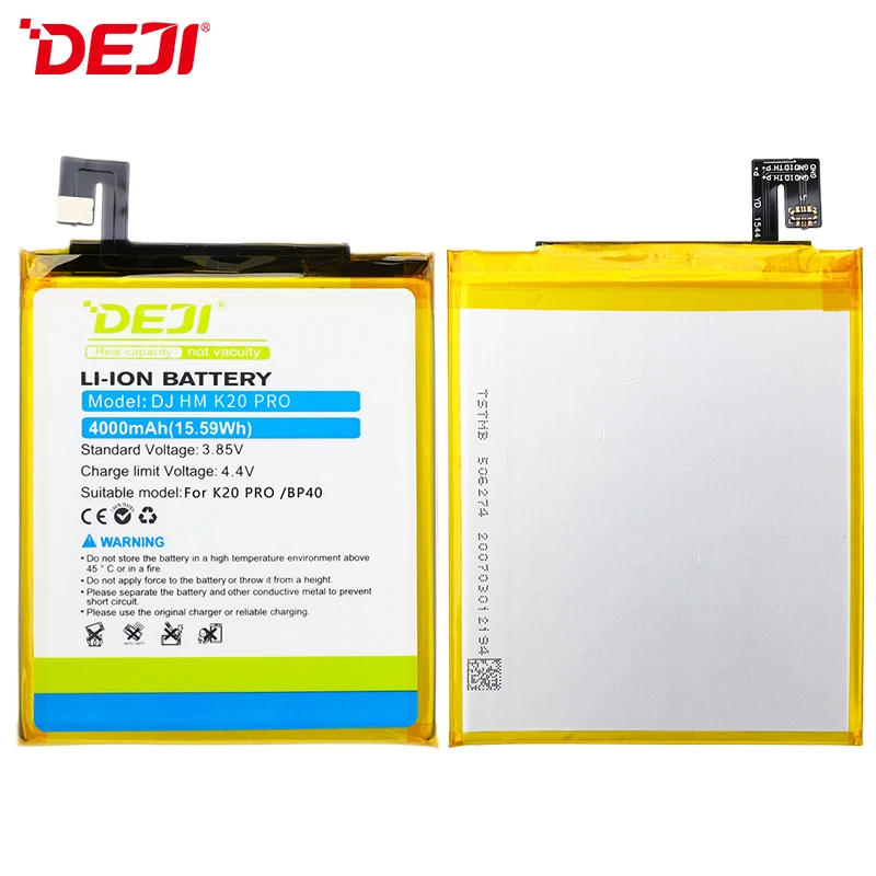 Consumer Electronics BP40 Mobile Phone Battery For Xiaomi Redmi K20 PRO