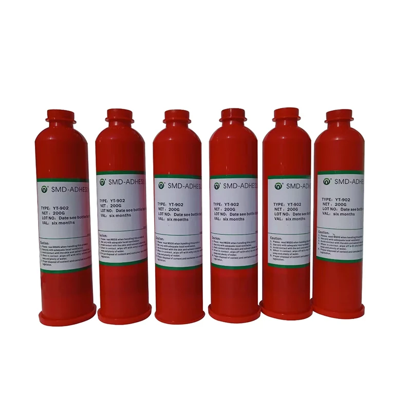 Printing Solder Adhesive Seal 200g Tube SMT Epoxy Resin Red Glue