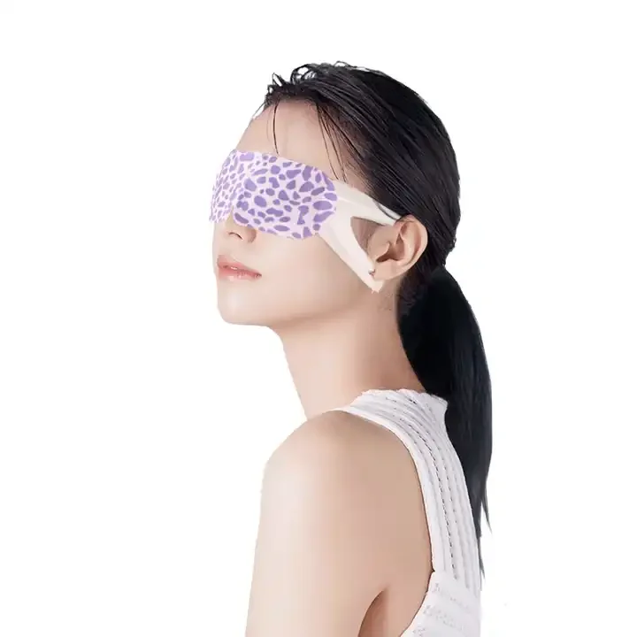 hot compress natural smell steam eye mask for dark circles disposable spa heated steam eye mask relieve visual fatigue