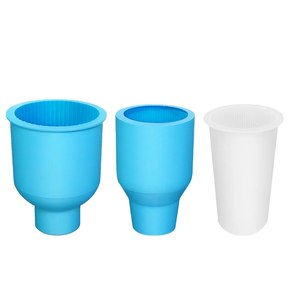 Decoration Cement Pot Concrete DIY Craft 3D Silicone Vase  Flower Pot Epoxy Resin Mold