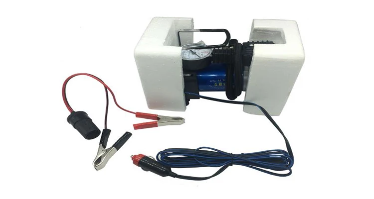 DC 12V Air Compressor Inflatable Pump For Balloon / Rubber Dinghy / Life Raft / Inflator Bed/kayak/ Canoeing/ Swimming Ring