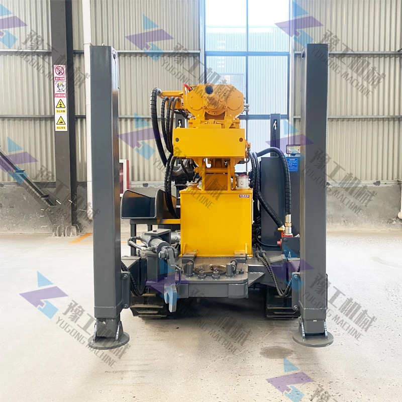 2025 Engineering 200 M 300 M Mine Drilling Rig Water Wells Rotary Drilling Machine for Sales