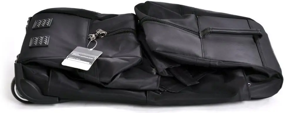 Waterproof foldable trolley duffel bags with custom print logo