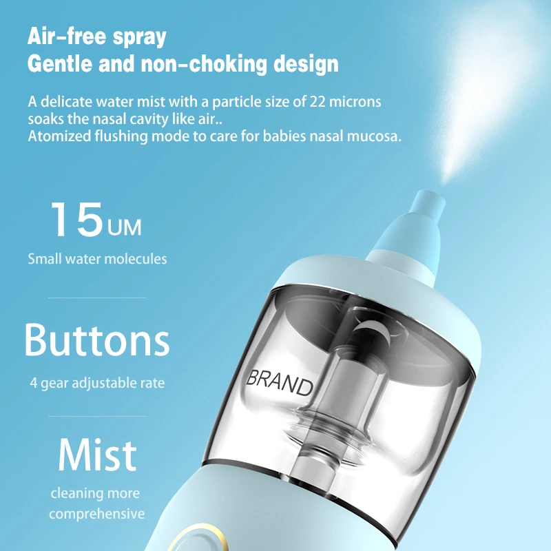 Syringe Irrigators Saline Wash Adult Water Pulse Device Best Irrigation Machine Baby Nasal Irrigator