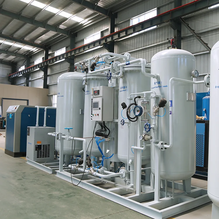 ASU. Адсорбция при колебании давления (psa) генератора кислорода/азота/аргона. Установка для разделения воздуха. производства газа.