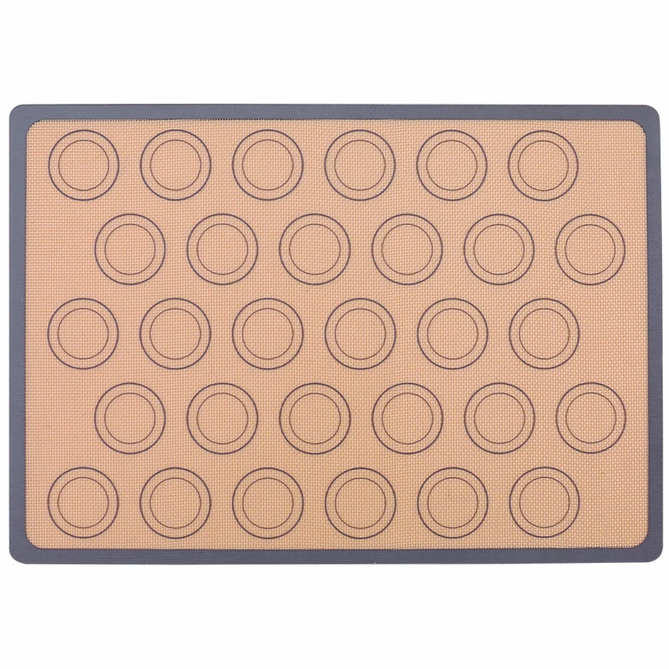 High Quality Extra Large Nonstick Bread Bakery Reusable Silicone Baking Mat For Pastry Rolling