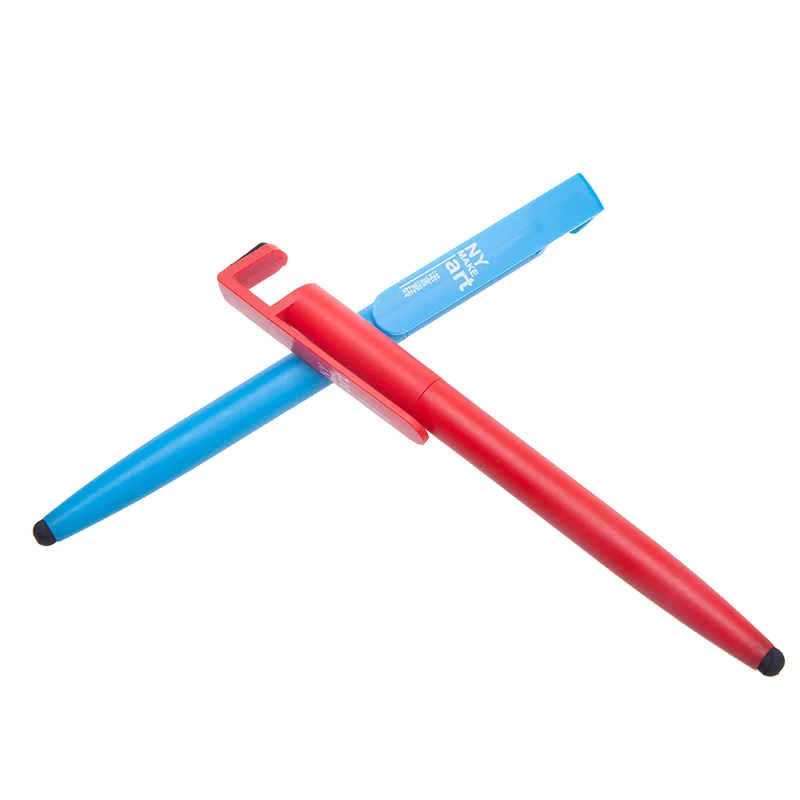 4 in 1 stylus pen with phone stand and screen cleaner customized logo office supplies