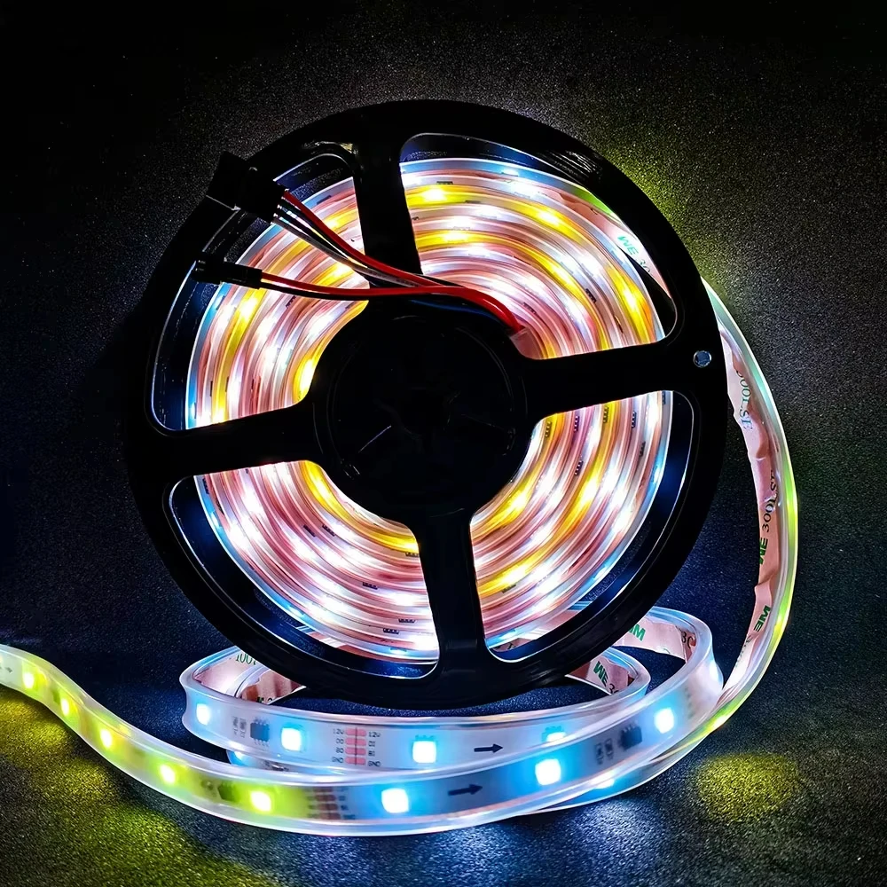 Flexible LED Strip Light SMD 5050 2835  COB   WCOB  RGB White 60LEDs 80d 120d Ra>90 12V 24V for hotel