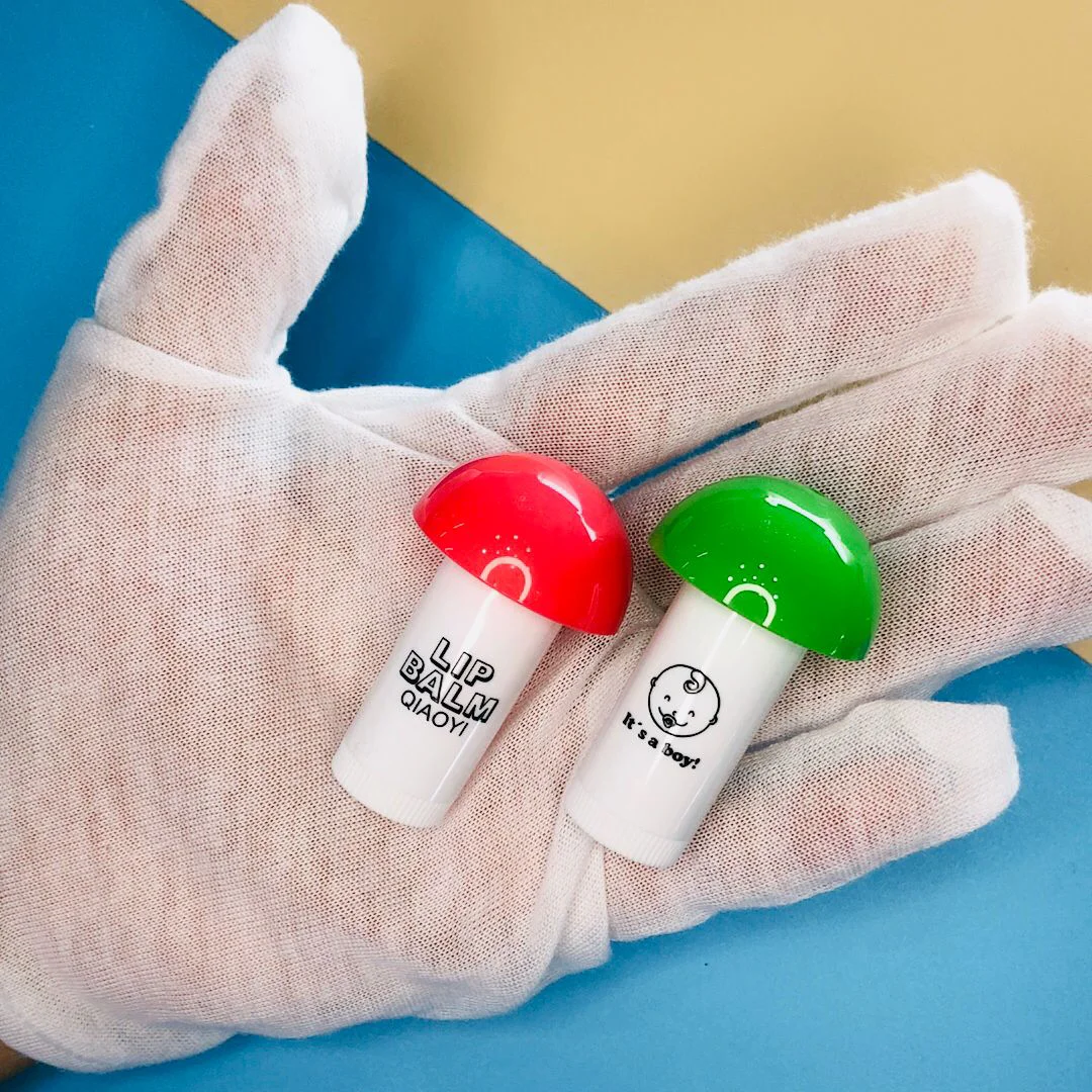 Lip Balm Tube Container Package Pink Fancy Shaped Customized Lipbalm Tube as Your Logo Design Shining Ps,plastic W21*h58.5mm