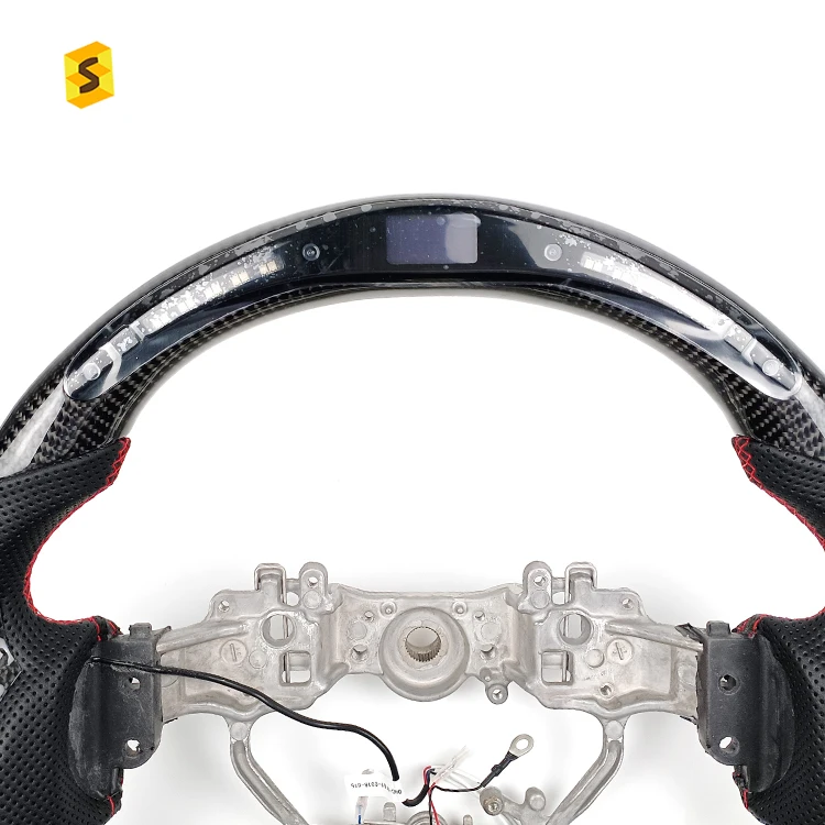 Shasha Carbon Car Part Carbon Fiber LED Steering Wheel For Lexus IS350 GS350 GS300 IS250 IS ES RX NX LS UX LC GS GX LX LC