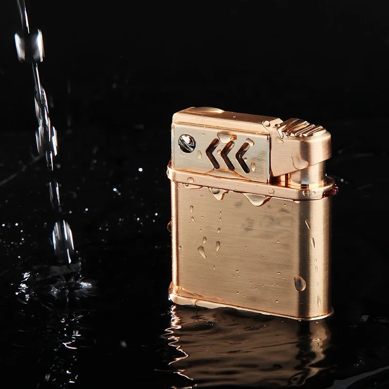 Luxury Cigrate fire lighters custom logo bulk cheap switchable flame