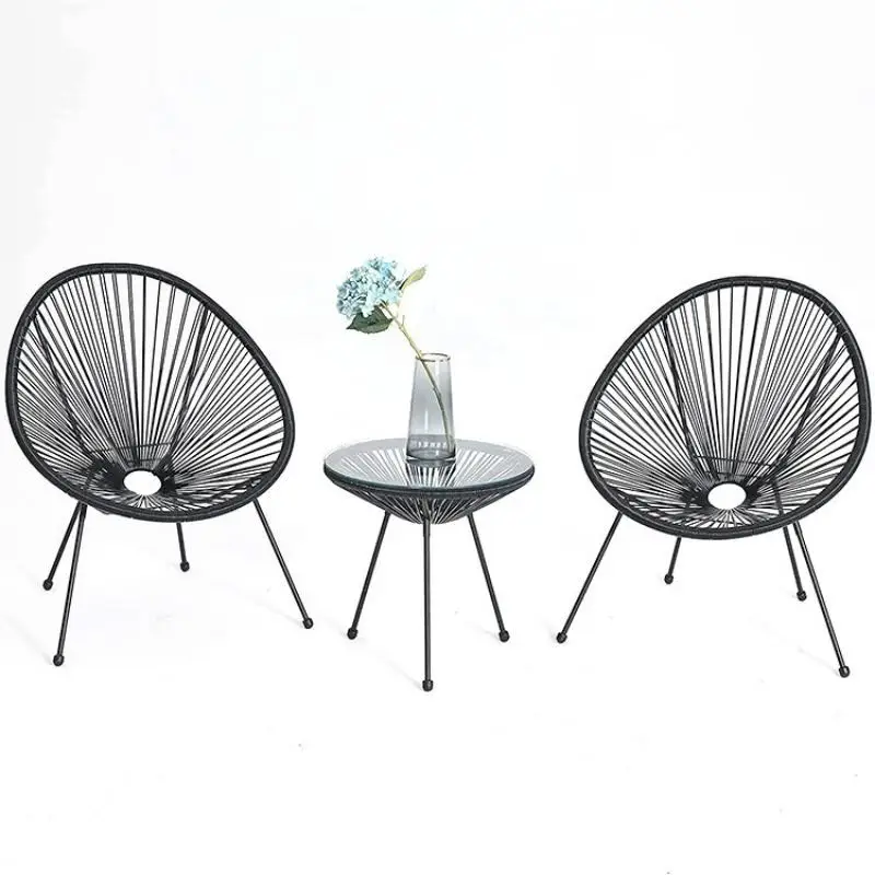 Wholesale price of modern chair sets rattan table and arms chair sets rattan outdoor furniture
