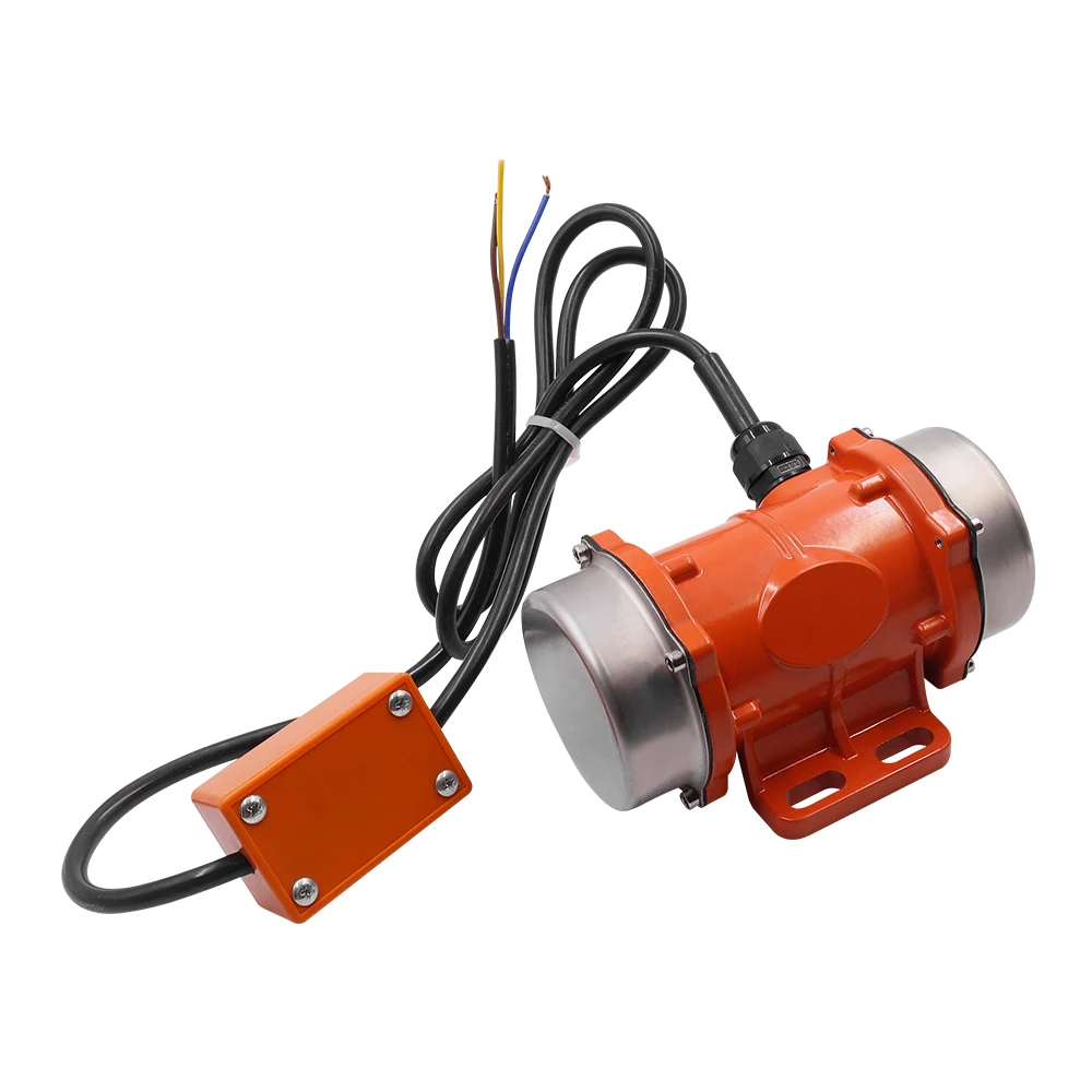15W-120W 110V/220V/380V Single Phase Hopper Vibrator Motor Electric Vibrator Motor for Hopper Industrial Sieve
