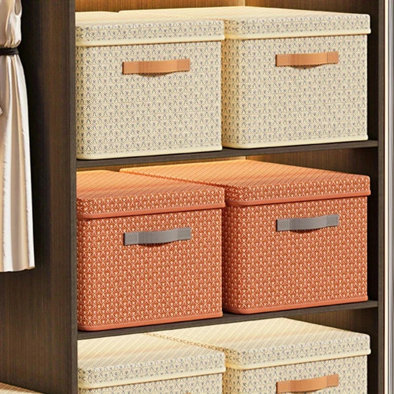 Wardrobe Clothes Storage Box Foldable Jeans Storage Box Decorative Boxes Customized Logo Opp Bag Modern Foldable Shoes Rack