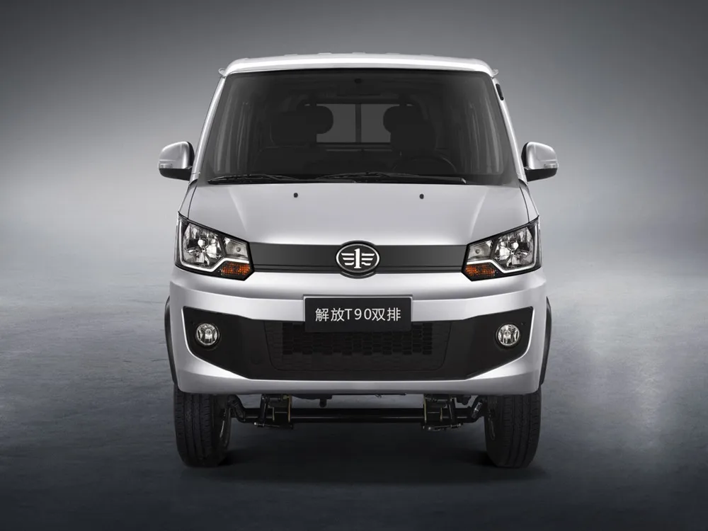 T90 LHD Euro 6 gasoline single row lorry van cargo trucks