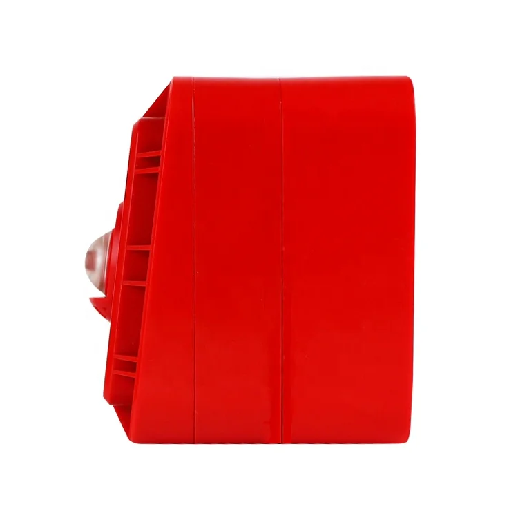 Fire alarm siren sensor with strobe light new design