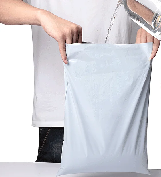 custom design black big eco friendly compostable parcel express shipping satchels poly mailer mailing biodegradable postage bags