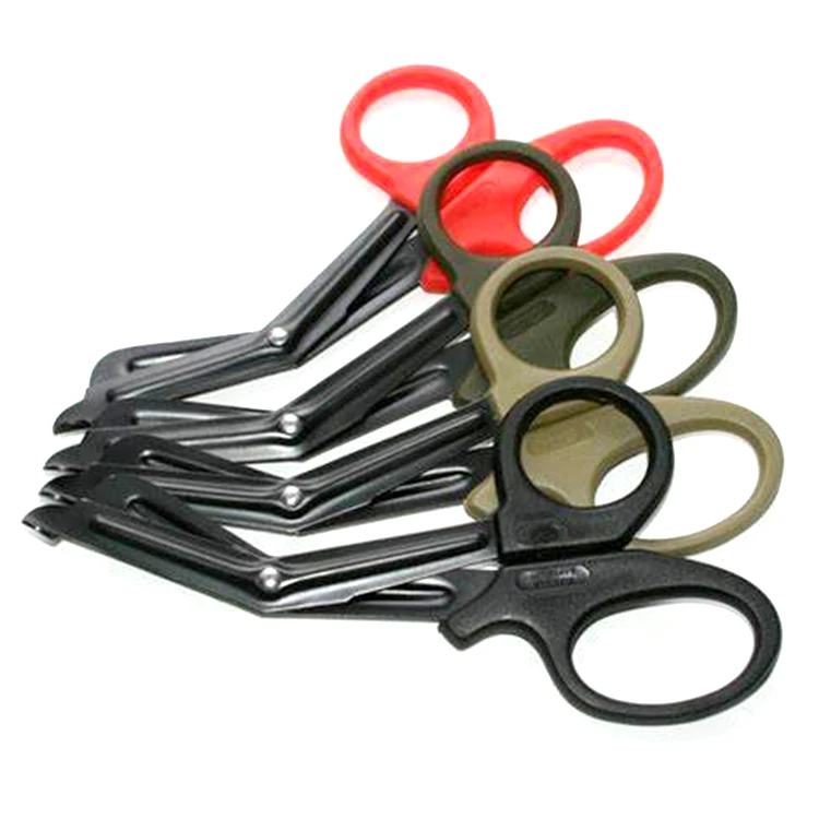 Surgical Grade 6 in 1 Trauma Shears 7.5IN Medical Scissors Stainless Steel EMT Scissors for Doctors Nurses EMT Workers