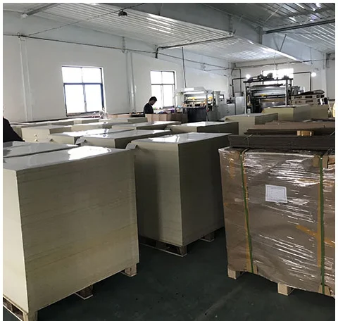 Self Adhesive Cast Coated Sticker Paper With Back Slit Waterbase Acrylic Gluewater