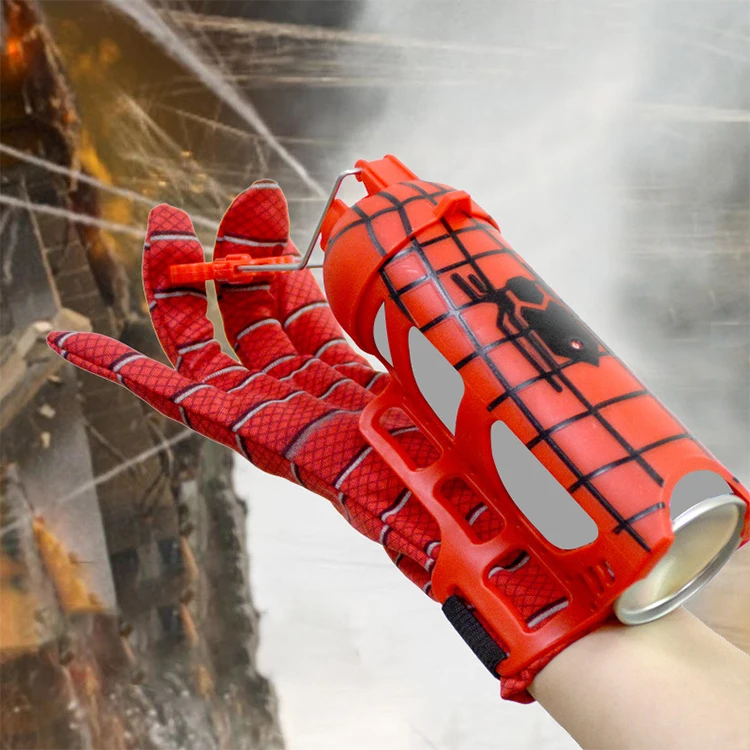 tricky toys plastic launcher wrist band toy set Wrist Launcher silk emitter Suit for Kid and Adult