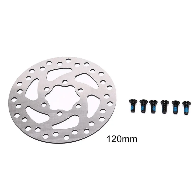For Xiaomi M365 Electric Scooter 110MM 120MM Rear Wheel Brake Disc Rotor with screws Replacement Parts