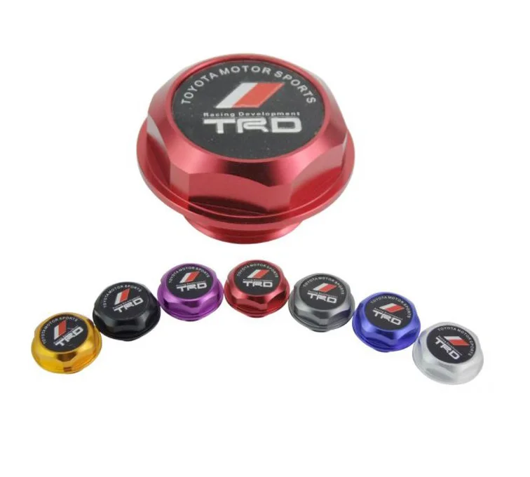 
Universal Aluminum Racing Auto Car Vehicle modify round Circle engine oil cap mugen cover tank fuel filler Lid Chrome for Toyota 