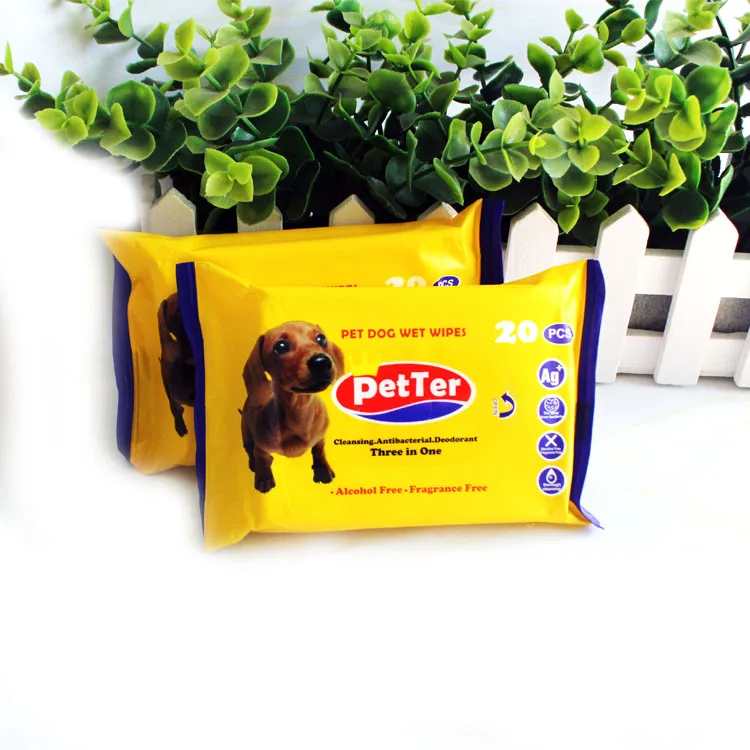 Natte Doekjes Sterilize Islak Mendil Cat Puppy Paw Wipes