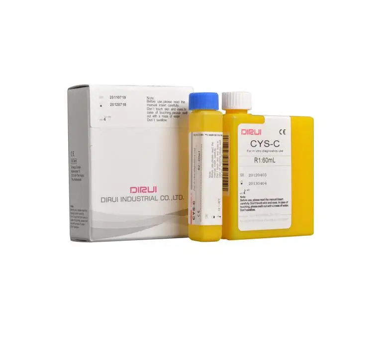 Реагент химический реагент класса II для почечного клинического анализатора, система анализа крови DIRUI ISO13485, Одобрено CE, 240 образцов/час