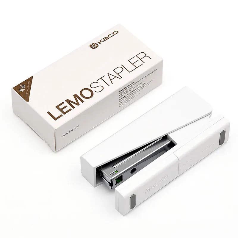 Xiaomi Mijia Kaco LEMO Stapler 24/6 26/6 with 100pcs Staples for Paper Office School Home with Staples