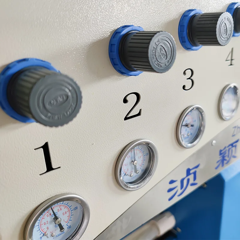 Soft rubber dispensing machine for PVC slider and clothes logo production 12-color drip molding machine