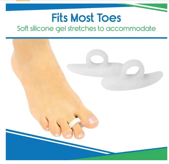 Hammer Toe Straightener Pads,Corrector for Curled, Crooked, Curved, Overlapping, Clubbed, Claw, Mallet Curling Toes Relief