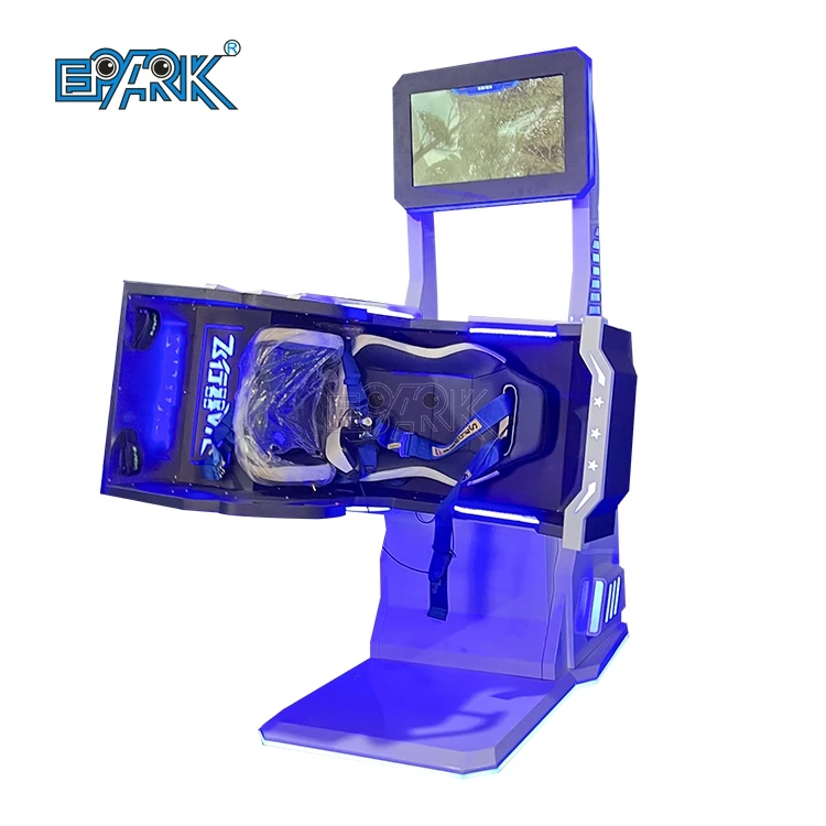 Акция 9D VR 360 Вращающийся стул американские горки симулятор виртуальной реальности виртуальная игровая машина