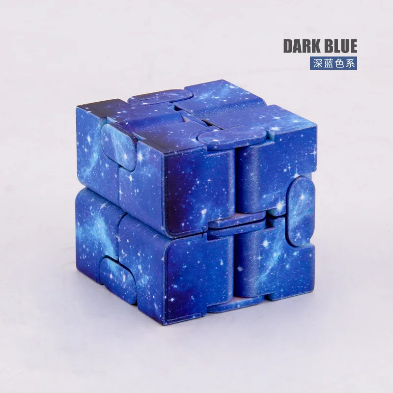 Plastic Anti Pressure Magic Fidget Infinity Cube infinity cube 2 pack infinity cube fidget