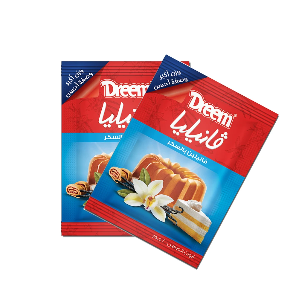 High Quality Halal Food Vanilla With Sugar Attractive Baking Powder Vanilla Flavor Baking Aids Bread Improver Baking Powder