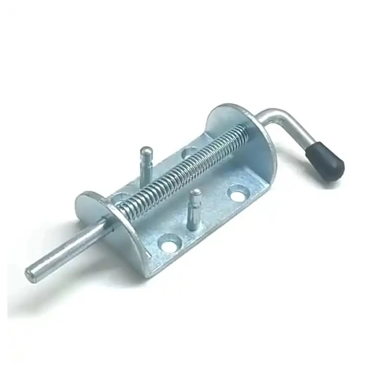 Wholesales High Quality Aluminum Base Latches Stainless Steel Bolt on Spring Loaded Trailer Gate Latch