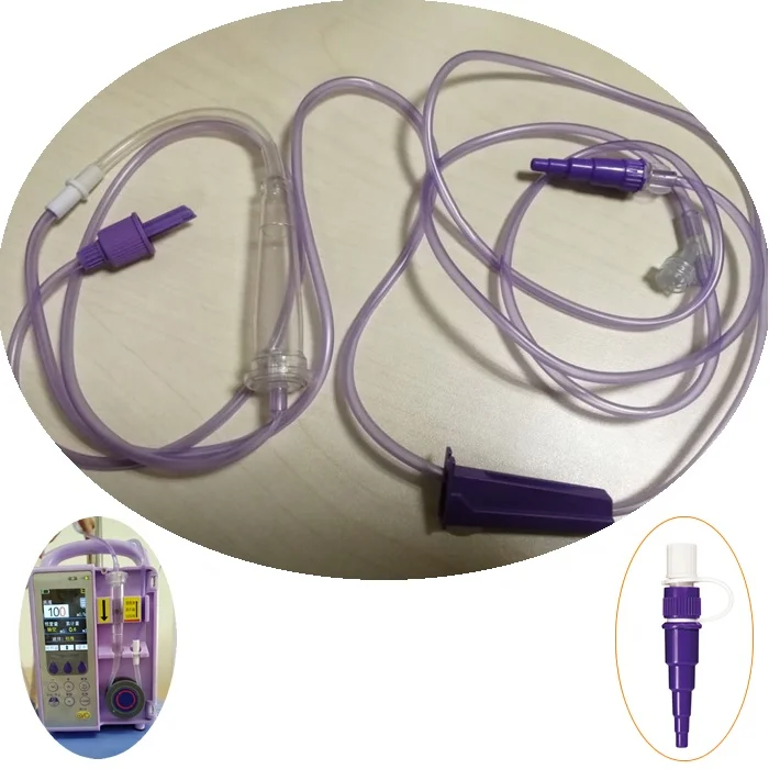 medical iv administration therapy TPN enteral parenteral nutrition bag tubing set 500ml 1500ml