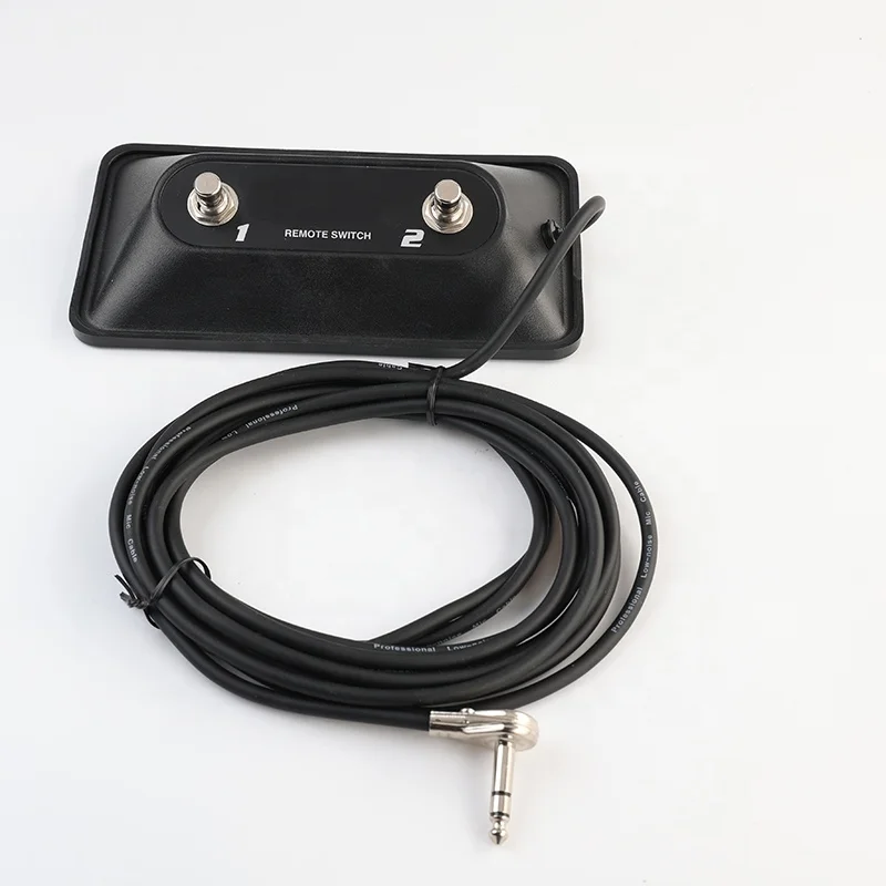 Professional guitar speaker stereo cable plug connectors multifunction effects mixer A B double switch with lock