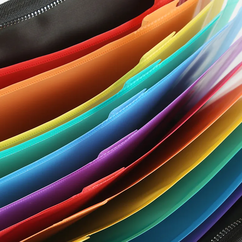 Accordion File Organizer Index Binder Document Folder For Business Office Study Expanding Files Folder 13 Pockets