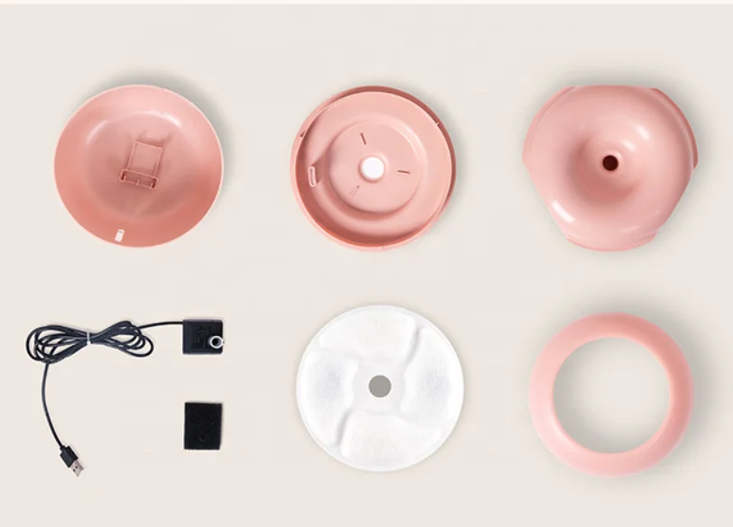 Фабричного производства для 2,5 L автоматическая кошка собака фонтан воды чаша обратного осмоса, приложение очистки воды фонтан для домашних животных